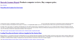 Desktop Screenshot of barcodescannerrepair.reviewtrend.com