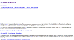 Desktop Screenshot of greensheethouston.reviewtrend.com