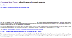 Desktop Screenshot of corporatebondquotes.reviewtrend.com